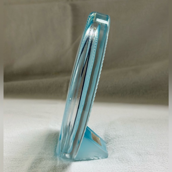 Vintage glass Mikasa picture frame - Picture 4 of 11